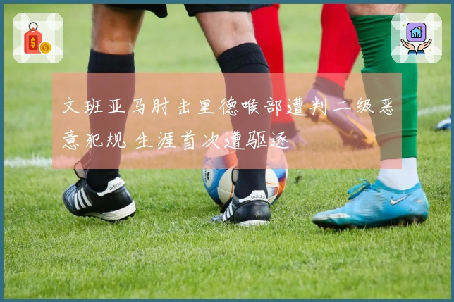 文班亚马肘击里德喉部遭判二级恶意犯规 生涯首次遭驱逐